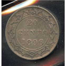 1896 Newfoundland Twenty Cents