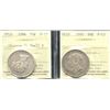 Image 1 : Newfoundland Fifty Cents - ICCS Graded Lot of 2