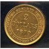 Image 1 : 1870 Newfoundland $2 Gold