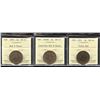 Image 1 : One Cent ICCS Graded Trio