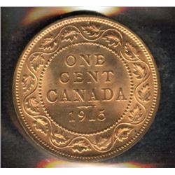 1915 One Cent - Ex: Landon Collection