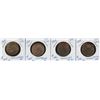 Image 1 : Lot of 4 Mint State One Cent Coins