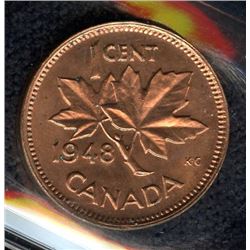 1948 One Cent - Rotated Dies