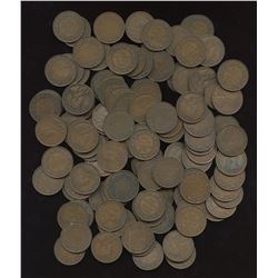 George V Large Cents - Lot of 125