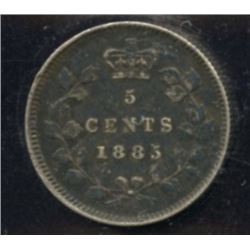 1885 Five Cents - Small 5/5