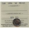Image 2 : 1894 Five Cents