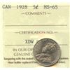 Image 2 : 1928 Five Cents