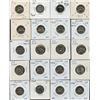 Image 3 : Dealer lot: single row box of carded 5c coins, 1922-2009