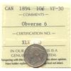 Image 2 : 1894 Ten Cents