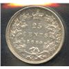 Image 1 : 1880H Twenty-Five Cents - Narrow 0