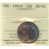 Image 2 : 1881H Twenty-Five Cents