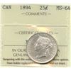 Image 2 : 1894 Twenty-Five Cents