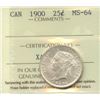 Image 2 : 1900 Twenty-Five Cents