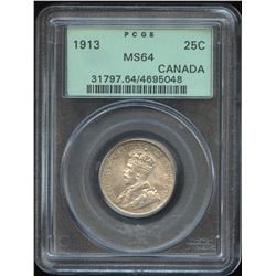 1913 Twenty-Five Cents