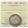 Image 2 : 1929 Twenty-Five Cents