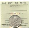 Image 2 : 1929 Twenty-Five Cents