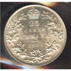 1934 Twenty-Five Cents