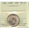 Image 2 : 1940 Twenty-Five Cents
