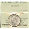 Image 2 : 1942 Twenty-Five Cents