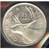 Image 1 : 1951 Twenty-Five Cents - High Relief
