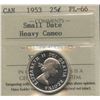 Image 2 : 1953 Twenty-Five Cents