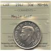 Image 2 : 1947 Fifty Cents