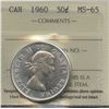 Image 2 : 1960 Fifty Cents