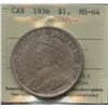 Image 2 : 1936 Silver Dollar