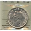Image 2 : 1937 Silver Dollar