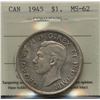 Image 2 : 1945 Silver Dollar