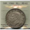 Image 2 : 1946 Silver Dollar
