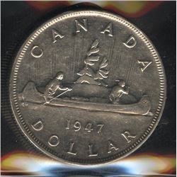 1947 Silver Dollar - Blunt 7