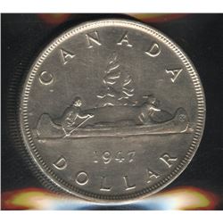 1947 Silver Dollar - Blunt 7