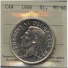Image 2 : 1948 Silver Dollar - Key Date