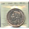 Image 2 : 1949 Silver Dollar