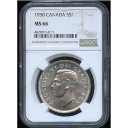 1950 Silver Dollar