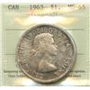 Image 2 : 1963 Silver Dollar
