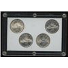 Image 2 : Canada: Elizabeth II types of 1965 Dollars set