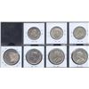 Image 2 : Estate Lot of 7 Canadian Fifty Cents & Silver Dollars