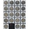 Image 2 : Estate Lot of 19 Canadian Silver Dollars