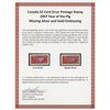 Image 1 : 2007 Year of the Pig Error Stamps Collection