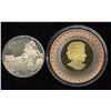 Image 2 : Moon Landing - Lot of 2 Medallions
