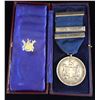 Image 1 : HUDSON’S BAY MEDAL Silver (Hallmarked) Long Service 25 Years