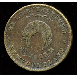 Br. 952. Rutherford halfpenny.