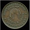 Image 1 : Br. 953.  1846 Rutherford halfpenny.