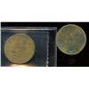Image 2 : Pair of George Ords tokens.