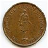Image 1 : Br. 522, 1837 City Bank, Half Penny Token.