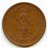 Image 1 : Breton 521, 1837 Banque du Peuple, One Penny Token.