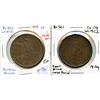 Image 1 : Lot of two Breton 521, 1837 Banque du Peuple, One Penny Tokens.