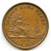 Image 2 : Breton 529, 1852 Quebec Bank, Half Penny Token.